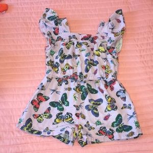 Butterfly romper